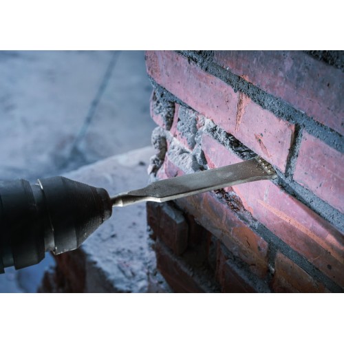 Cincel para mortero PRO SDS plus-5C con punta de carburo, 32 x 200 mm