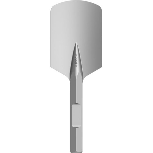Cincel de pala PRO HEX 28-4C redondeado, 135 x 400 mm