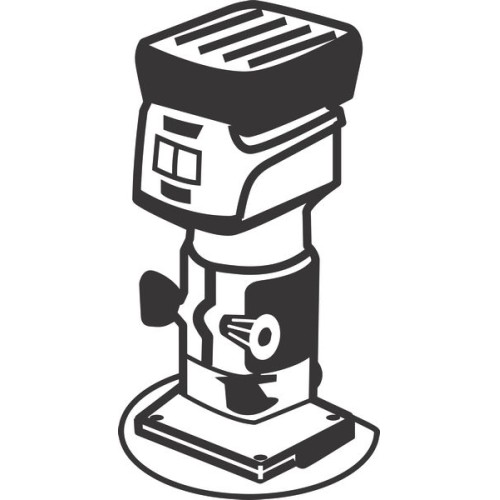 Adaptador de extractor de polvo PRO, fresado de superficies