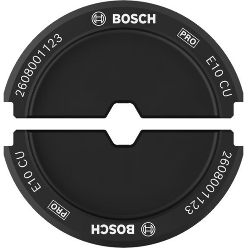 Matriz de engaste PRO, E10 CU, 10 mm², cobre. Para herramientas de engaste