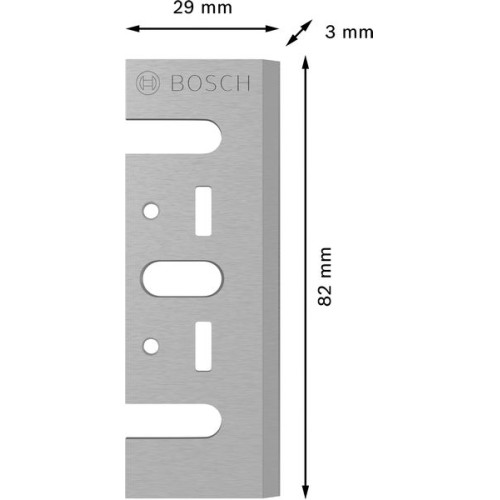 Cuchilla para cepillo PRO, 82 x 29 x 3 mm