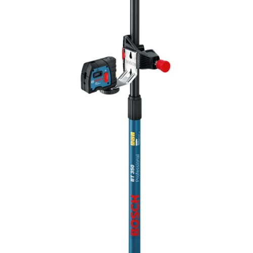 Bosch Professional barra telescópica para láseres y niveles BT 350 (altura: 140–350 cm, 3 secciones)
