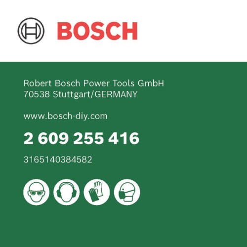 Set de 3 brocas para hormigón5,0 x 85; 6,0 x 100; 8,0 x 120