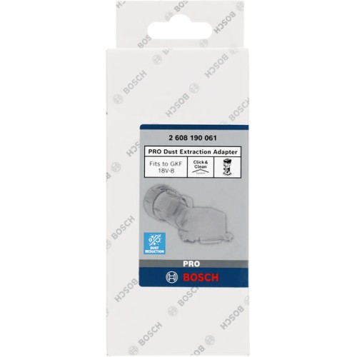 Adaptador de extractor de polvo PRO, fresado de superficies