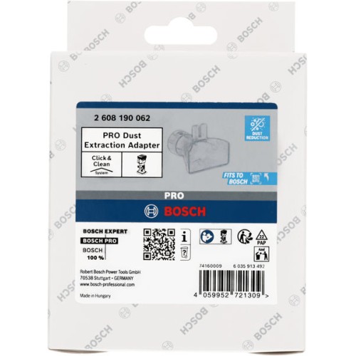 Adaptador de extractor de polvo PRO, fresado de bordes