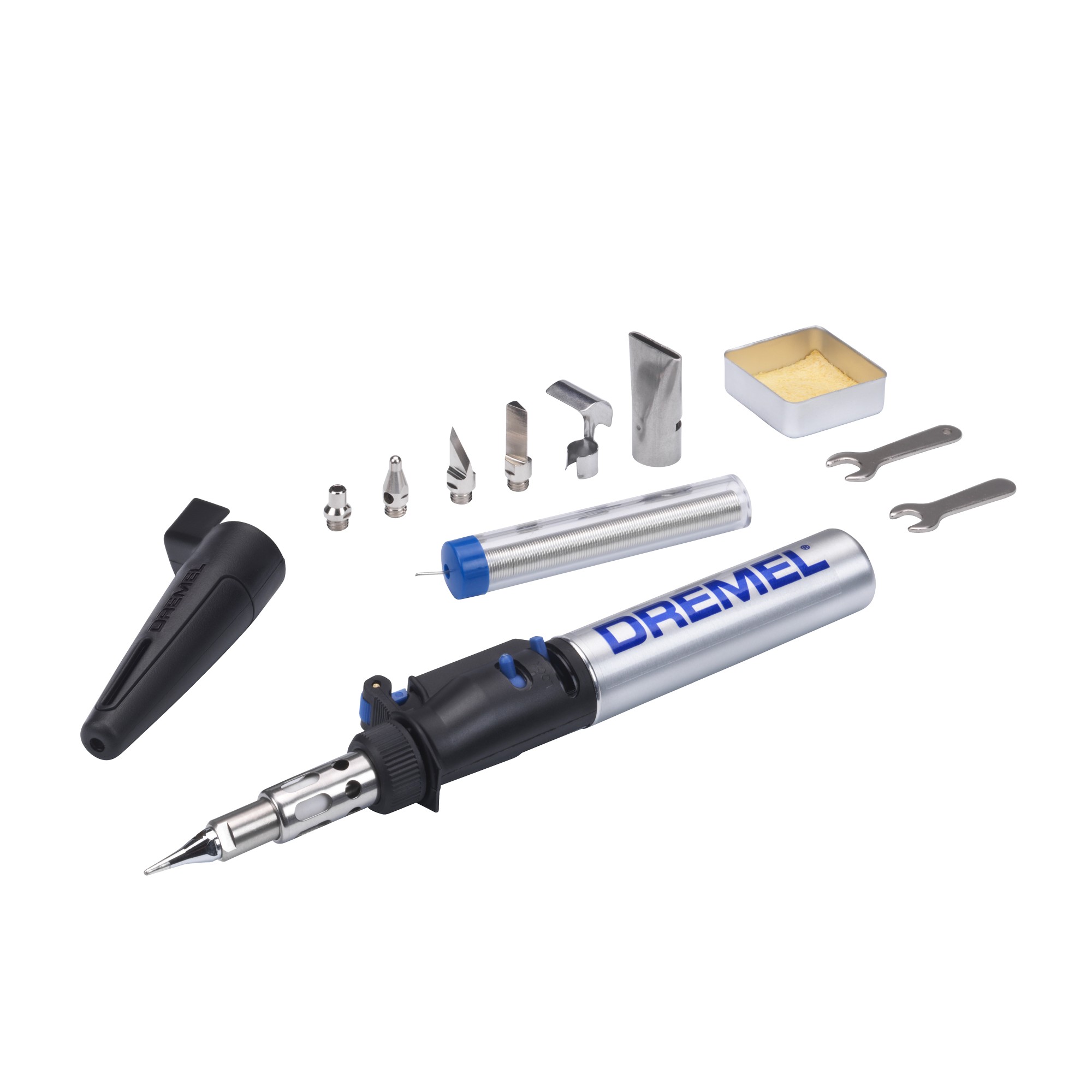 DREMEL VersaTip (2000 – 7) soldador de butano sin cable, 7 accesorios