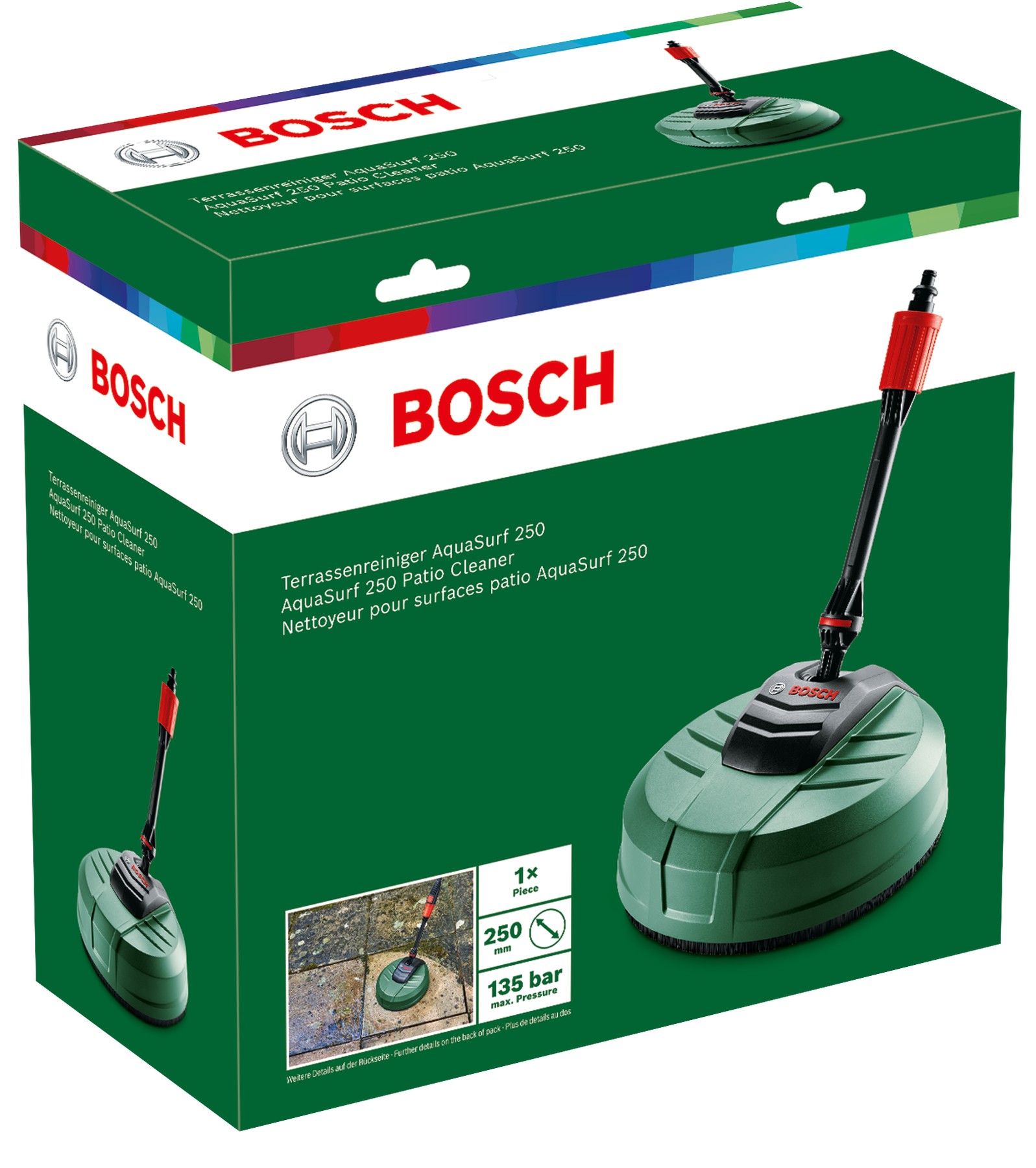 Accesorio de sistema Limpiador de terrazas AquaSurf 250