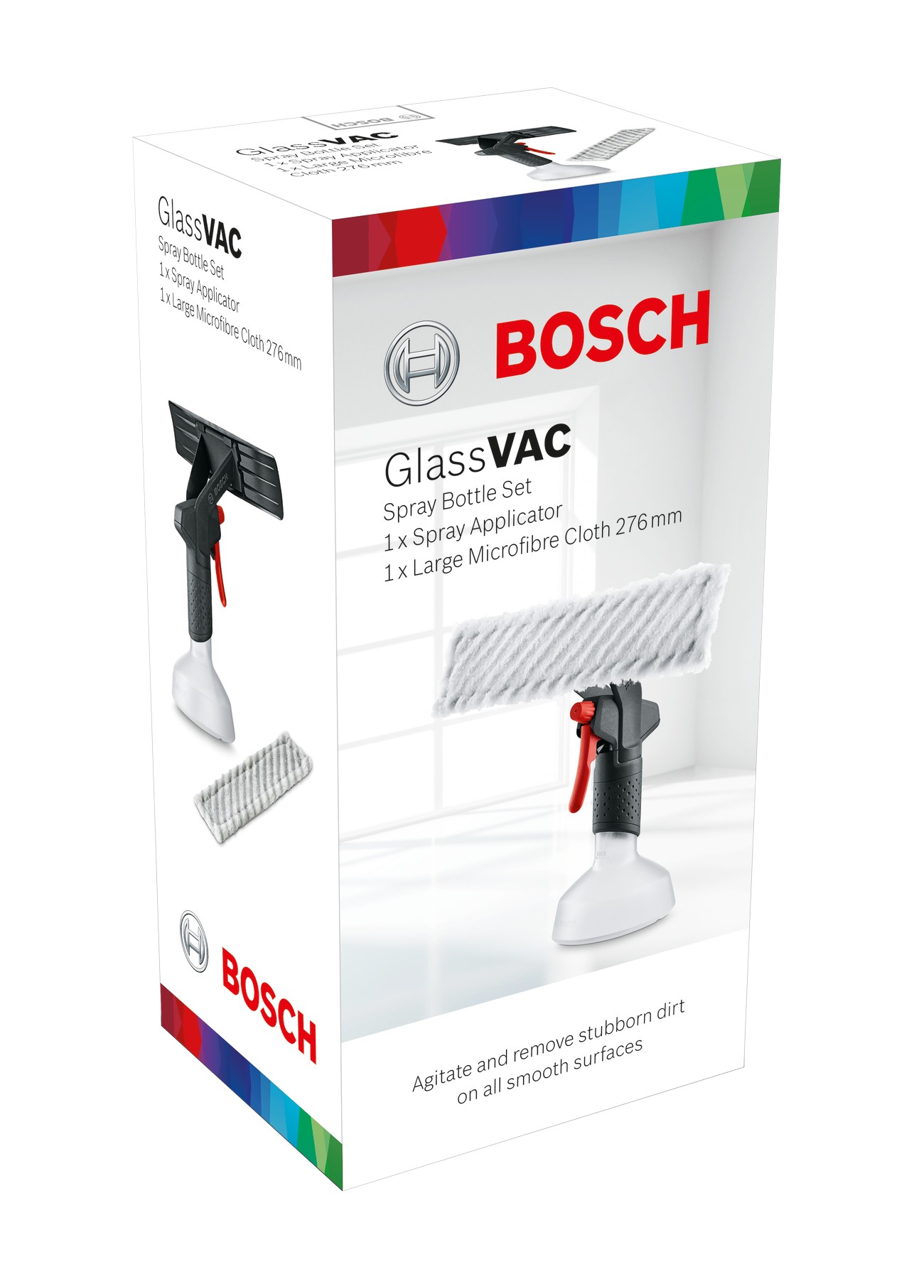 Juego de botellas pulverizadoras GlassVAC