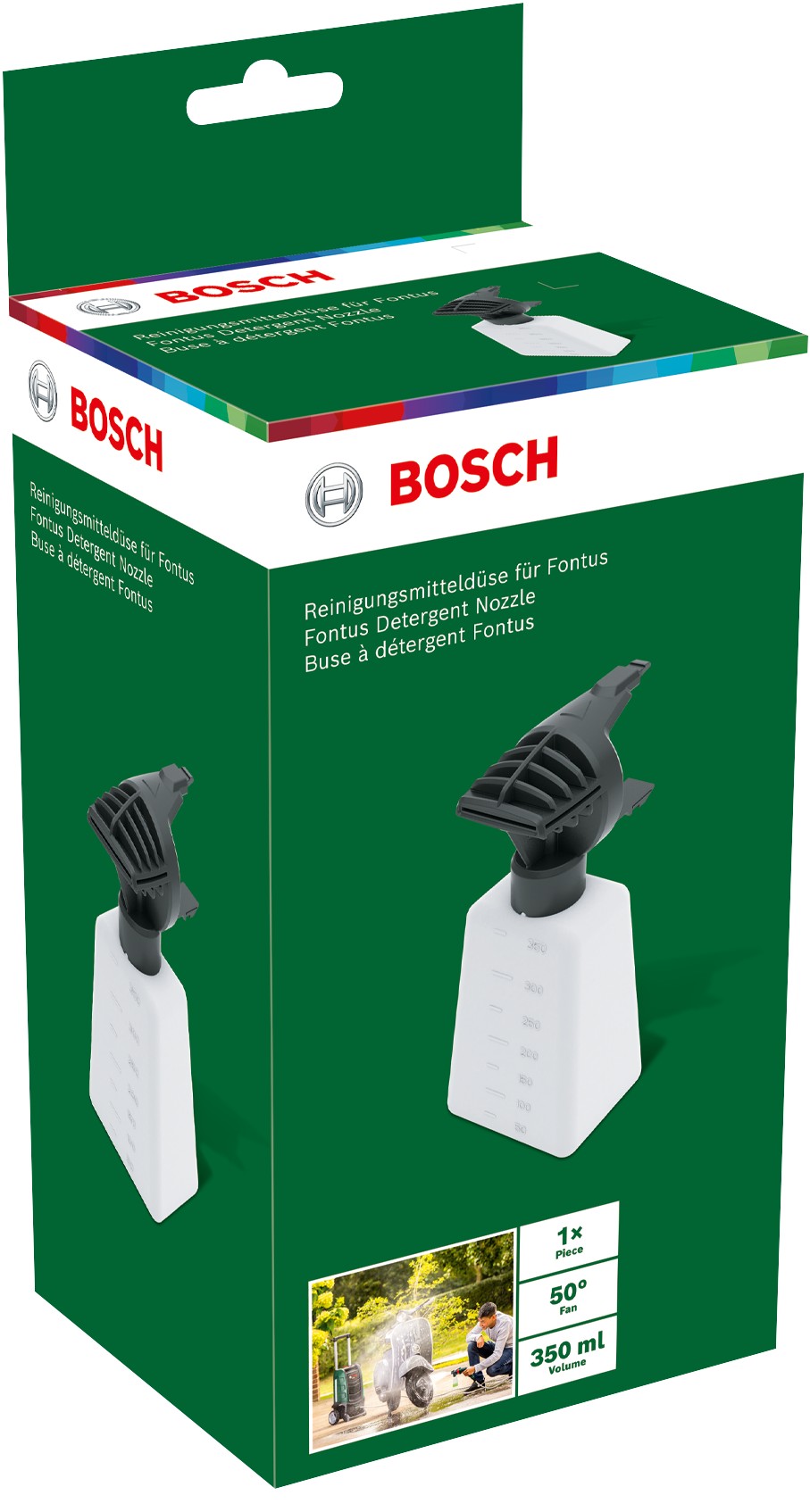 Accesorio de sistema Boquilla de detergente Fontus