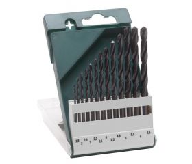 Set de 13 brocas para metal HSS-R, DIN 338