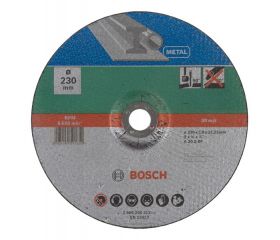 Disco de corte con centro rebajado, metalD = 230 mm