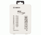 Set de brocas para metal HSS-G, DIN 338, 135°, de 19 unidades, en caja metálica de 1 - 10 mm
