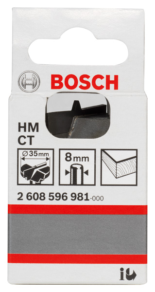 Broca para cajas de bisagras de metal duro