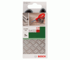 Set de 3 bandas de lija para Black+Decker Powerfile, calidad azul13 x 455 mm; G= 120, para metal
