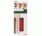 Set de hojas de lija de 10 piezas para lijadora orbitalG = 180