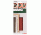 Set de hojas de lija de 10 piezas para lijadora orbitalG = 60, 120, 180