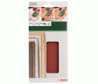 Set de hojas de lija de 10 piezas para lijadora orbitalG = 120