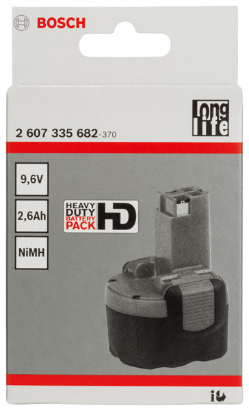 Batería O-Pack de 9,6 V