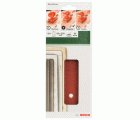 Set de hojas de lija de 10 piezas para lijadora orbitalG = 80