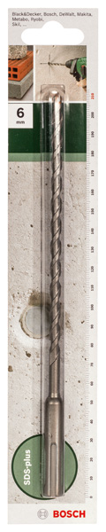 Broca SDS plus para martillos perforadoresD = 7 mm; L = 210 mm