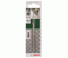 Broca para metal HSS-G, DIN 338D = 4,5 mm; L = 80 mm