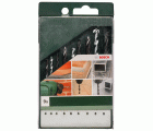 Set de brocas de 9 piezas para metal HSS-R/piedra/madera4,0 mm x 75 mm; 6,0 mm x 93 mm; 8,0 mm x 117 mm; 4,0 mm x 75 mm; 6,0 mm x 100 mm; 8,0 mm x 120 mm; 4,0 m