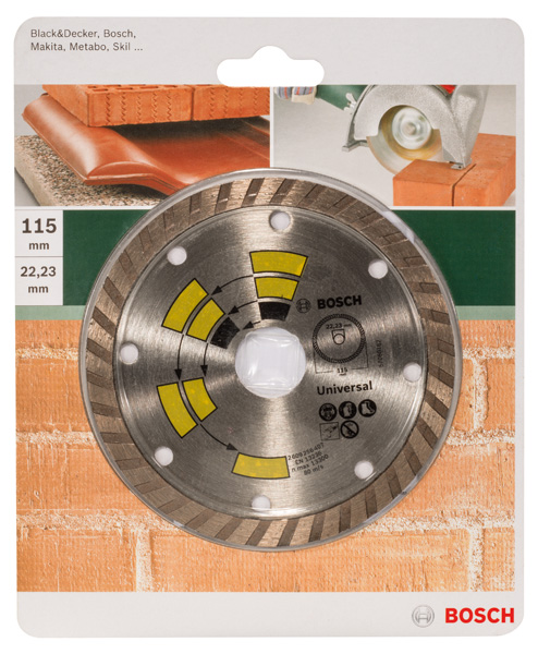 Disco de corte de diamante Universal TurboD = 115 mm
