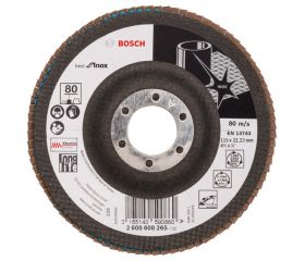 Laminillas X581: 115mm cónico FV G80