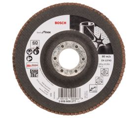 Laminillas X581 Best for Inox: 125mm recto FV G60