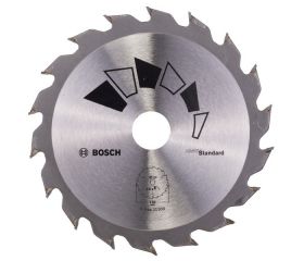Hoja de sierra circular STANDARDD = 130 mm; taladro = 20 mm; T = 18