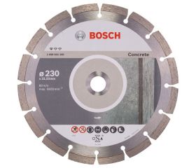Discos de corte de diamante Standard for Concrete para amoladoras grandes