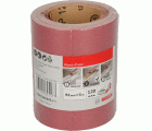 Rollo de lija para madera y pintura, 93 mm x 5 m, P120