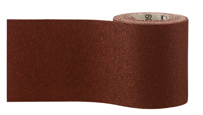 Rollo de lija para madera y pintura, 93 mm x 5 m, P60