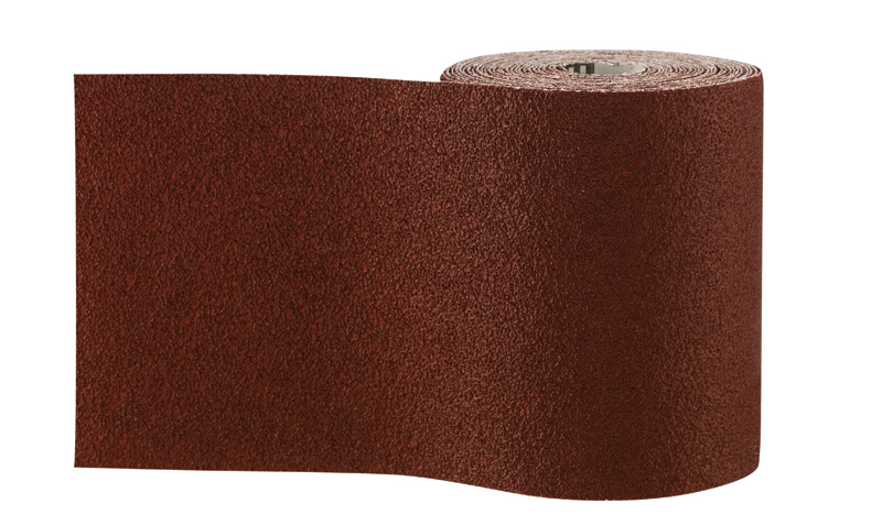 Rollo de lija para madera y pintura, 115 mm x 5 m, P40