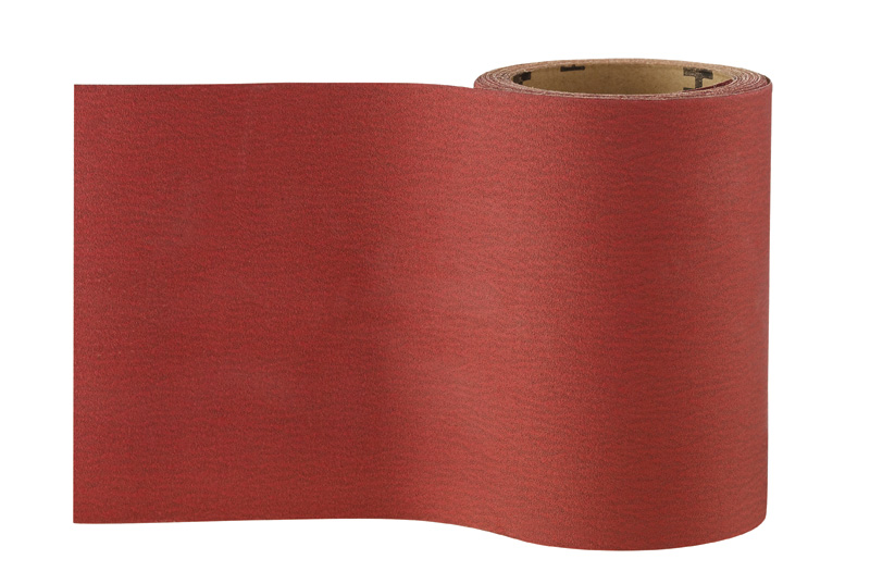 Rollo de lija para madera y pintura, 115 mm x 5 m, P240