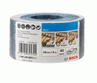 Rollo de lija para metal, 50 mm x 5 m, P40