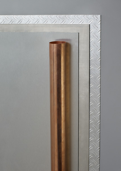 Hoja de lija manual para metal, 230 x 280 mm, P60