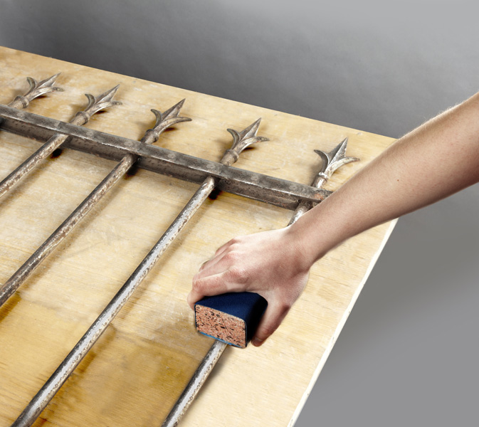 Hoja de lija manual para metal, 230 x 280 mm, P60