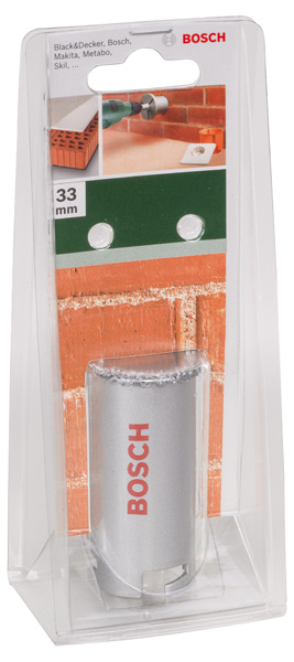 Corona con plaquita de metal duroD = 33 mm