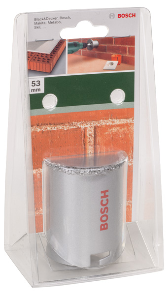 Corona con plaquita de metal duroD = 53 mm