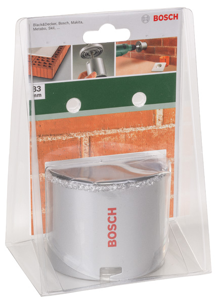 Corona con plaquita de metal duroD = 83 mm