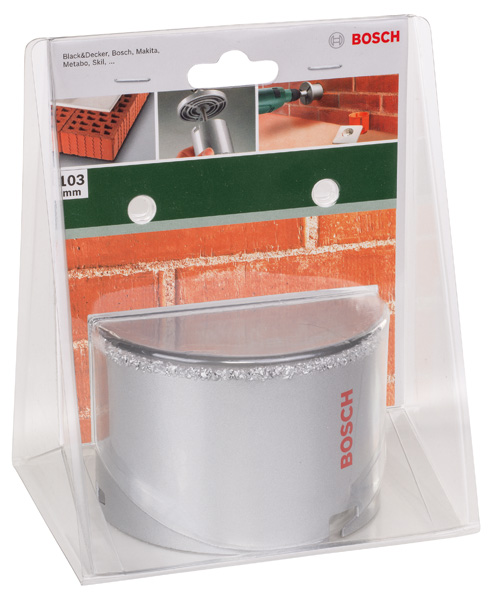 Corona con plaquita de metal duroD = 103 mm