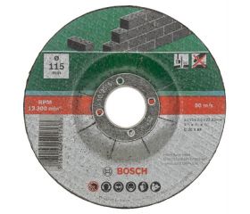 Set de discos de tronzar de 5 piezas, acodado para piedraD = 115 mm