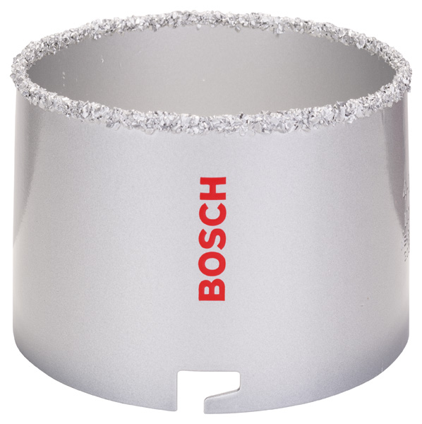 Corona con plaquita de metal duro