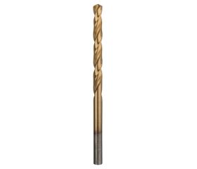 Broca para metal HSS-TiN, DIN 338D = 5,5 mm; L = 93 mm