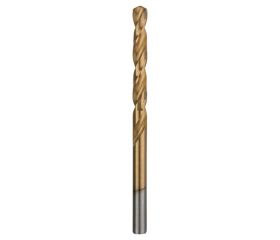 Broca para metal HSS-TiN, DIN 338D = 6,0 mm; L = 93 mm