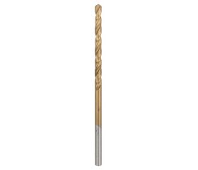 Broca para metal HSS-TiN, DIN 338D = 2,5 mm; L = 57 mm