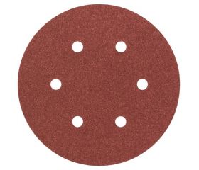 Set mixto de 6 hojas de lija de 150 mm