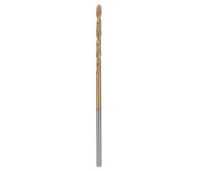 Broca para metal HSS-TiN, DIN 338D = 1,5 mm; L = 40 mm