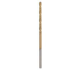 Broca para metal HSS-TiN, DIN 338D = 2,0 mm; L = 49 mm